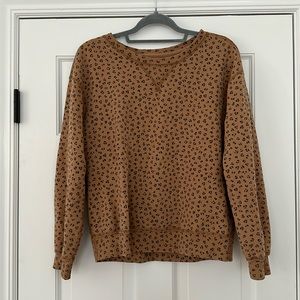 Abercrombie & Fitch Cheetah leopard sweatshirt. Soft A&F Collection